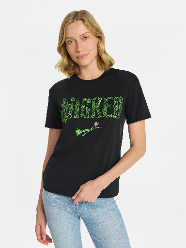 Wicked Women's Graphic Tee with Short Sleeves Deal