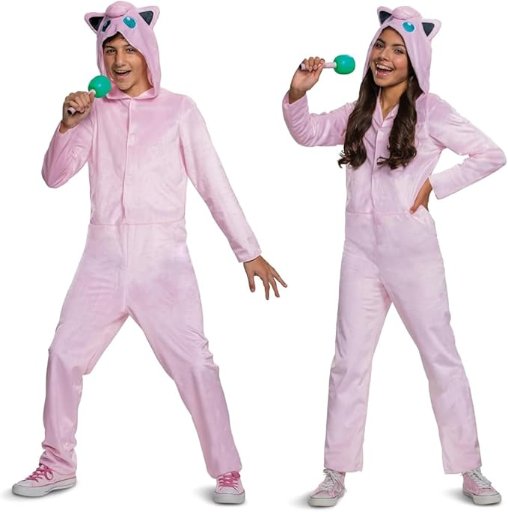 Jigglypuff Pokemon Kids Costume Classic Size Medium (7-8)