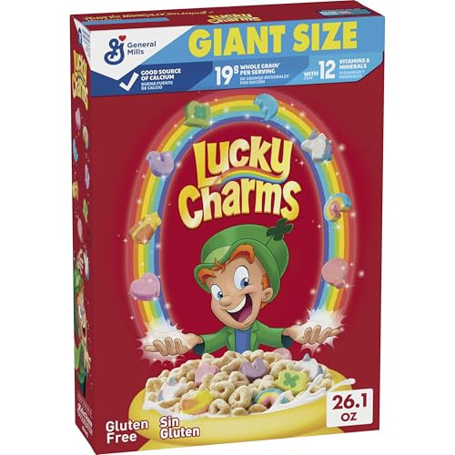 Lucky Charms Gluten Free Cereal with Marshmallows 7-Pack