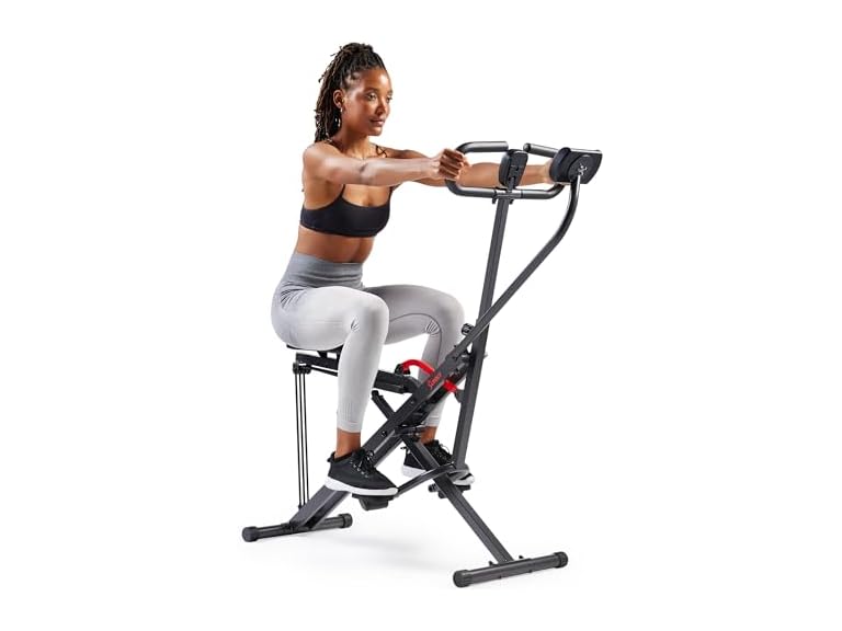 Sunny Health & Fitness Smart Upright Row-N-Ride Squat Exerciser Deal
