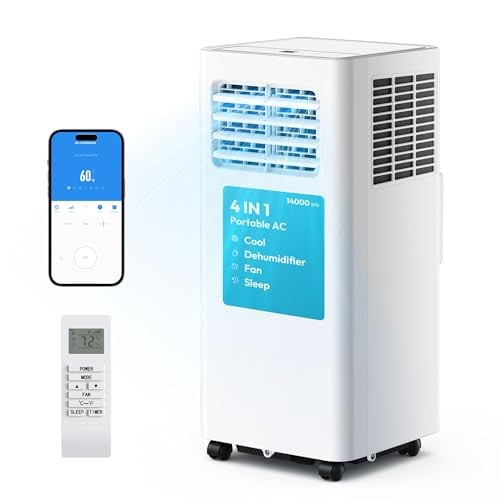 EUHOMY Portable Air Conditioner 14,000 BTU