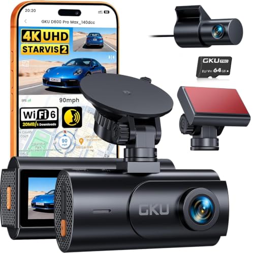 Pro Dual Dash Cam 4K + 1080P Dual Recording Deal