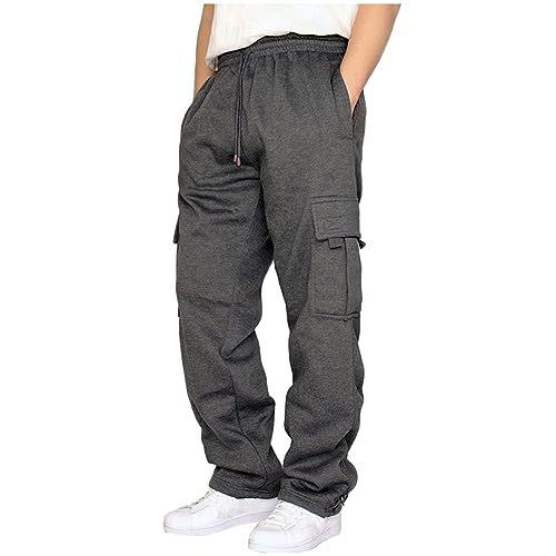 Heavyweight Fleece Sweatpants with Pockets Deal