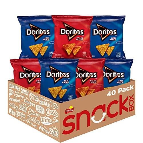 Doritos Variety Pack (Nacho Cheese & Cool Ranch) 40-Pack 1oz Deal