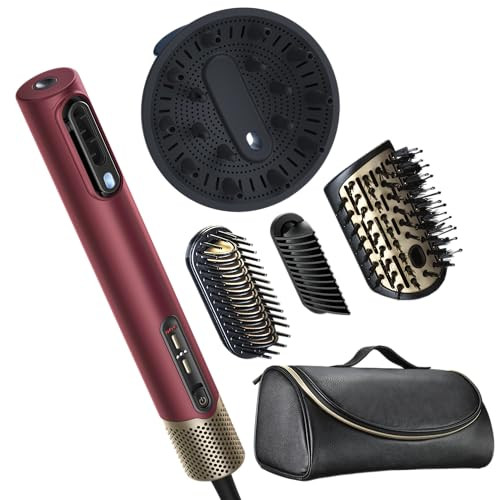 Infiniti PRO CONAIR 5-in-1 Hair Drying Wand, Straightener, & Styler w/ 4 High-Performance Attachments