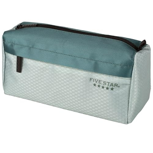 Five Star Pencil Pouch, 9-Pocket, Green/Juniper