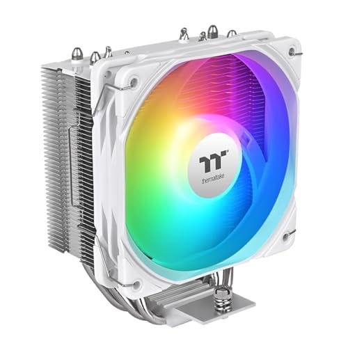 Thermaltake UX400 ARGB 4-HP Tower CPU Cooler (White) Deal