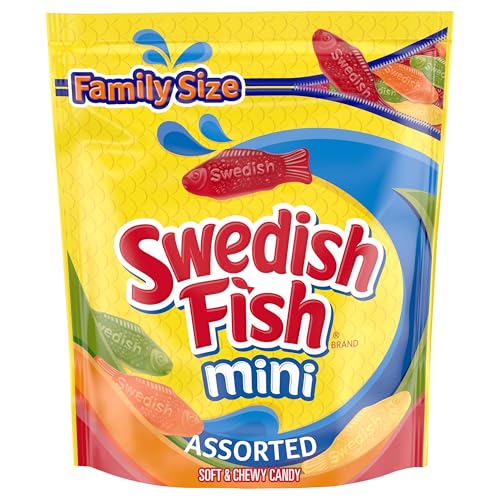 28.8-Oz Swedish Fish Mini Assorted Soft & Chewy Gummy Candy Deal