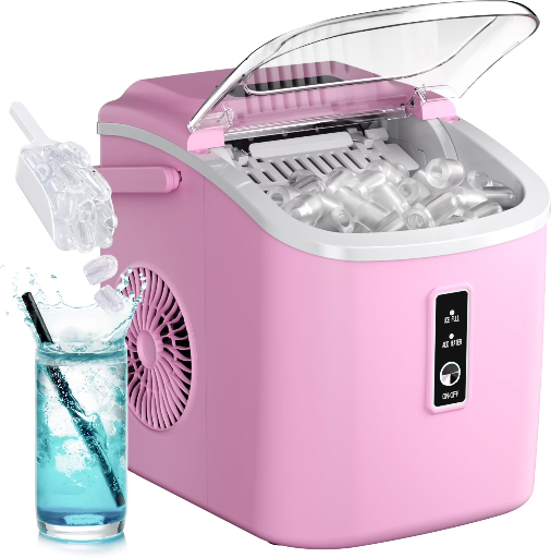 Simzlife Portable Ice Machine 26Lbs/24H