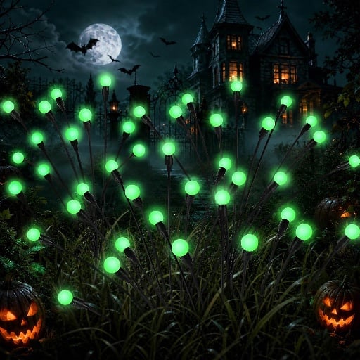 PATIOPIA Swaying Solar Halloween Lights 4-Pack 40 LED Deal