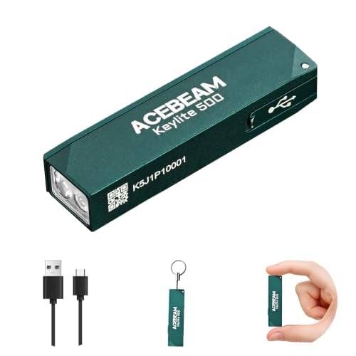 ACEBEAM Keylite 500 Rechargeable EDC Keychain Flashlight Deal