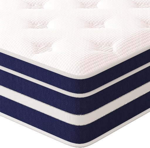 GUUKIN 12-inch Queen Memory Foam Spring Hybrid Mattress Deal