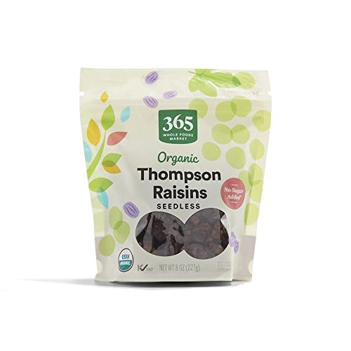 365 by Whole Foods Market Organic Thompson Raisins 8 Ounce