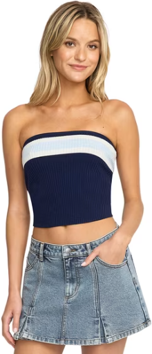 Mills by Millie Bobby Brown Women's Sweater Tube Top (XXS-XXXL)