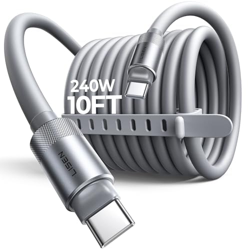 LISEN 10FT 240W USB C to USB C Cable Deal
