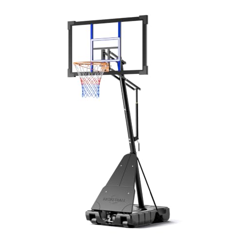Asbest Adjustable Basketball Hoop Outdoor 10FT with 44 Inch Backboard Deal