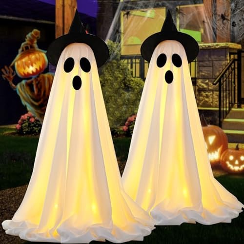 Halloween Ghost Decorations 2-4 Pack Deal