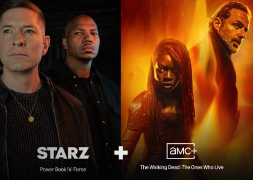 2-Month AMC+ Premium & Starz Bundle Streaming Subscription Deal