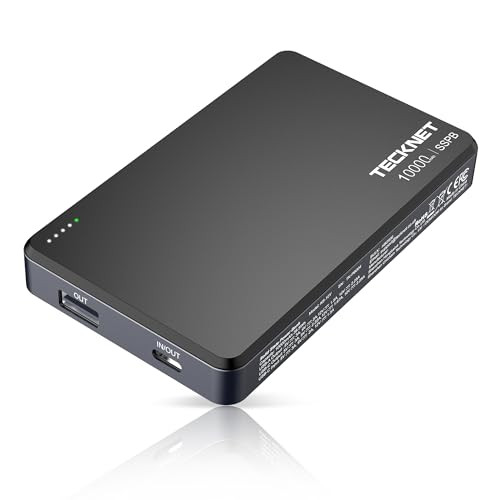 TECKNET 10,000mAh 22.5W Slim USB C Charger