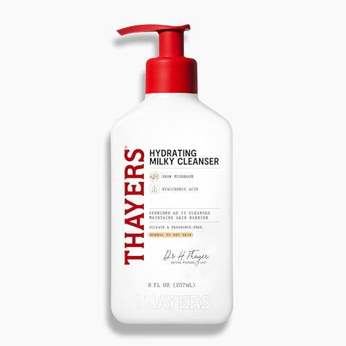 Thayers Milky Hydrating Face Cleanser 8-Ounce