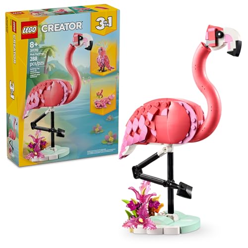 LEGO Creator: 3 in 1 - Pink Flamingo (31170, 288-Piece) Deal