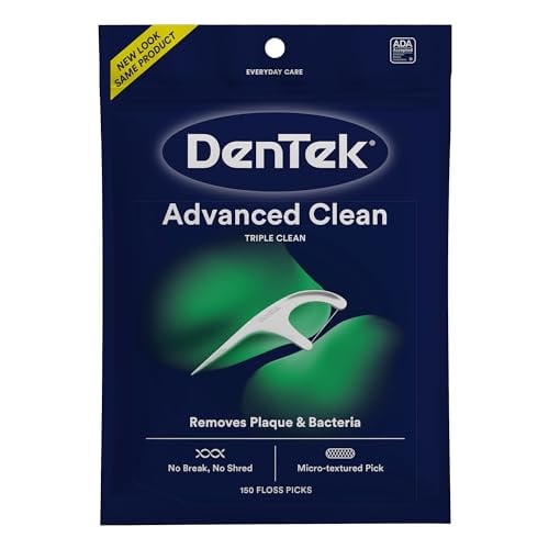 DenTek Triple Clean Advanced Clean Floss Picks 150-Count