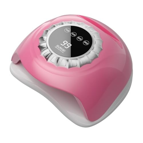 Pink UV LED Nail Lamp