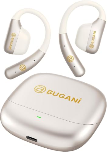 Open Ear Wireless Earbuds with Bluetooth 5.4, 50H Playtime, IPX5 Waterproof