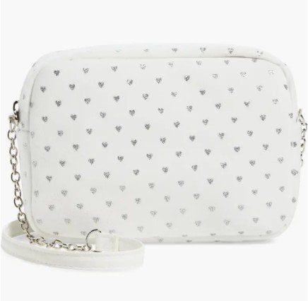 Capelli Velvet Glitter Heart Bag Deal