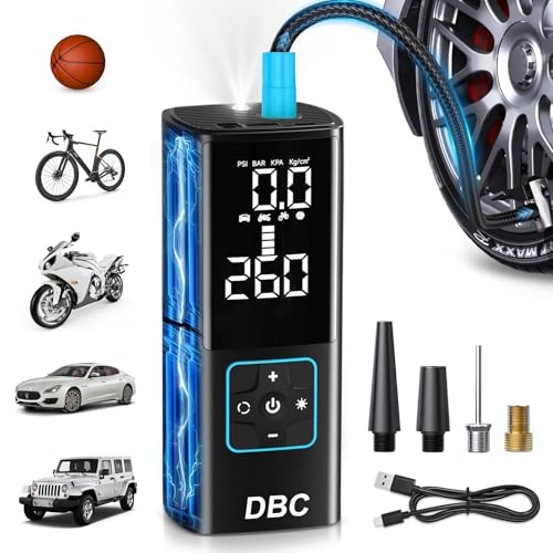 DBC Tire Inflator Portable Air Compressor