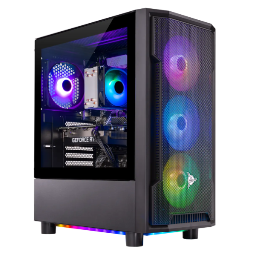 Skytech Shadow 4 Gaming Desktop Ryzen 5 7600 RTX 4060 16GB DDR5 500 SSD
