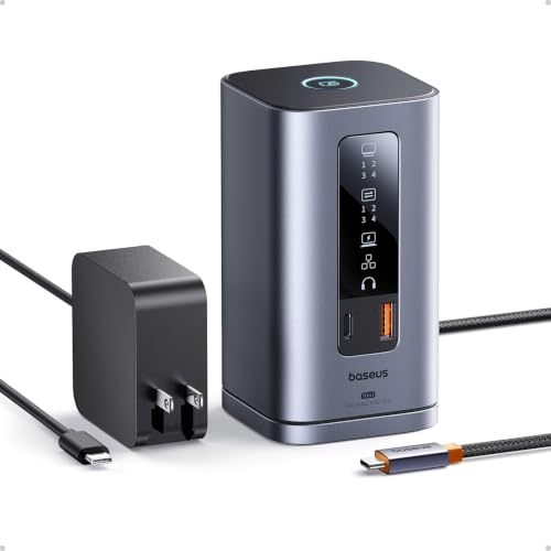 Baseus Spacemate 11-in-1 Docking Station with Power Supply for 3 Monitors Deal