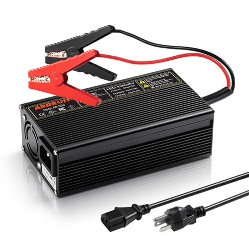 Ardroit 14.6V 10A Smart LiFePO4 Battery Charger & Maintainer