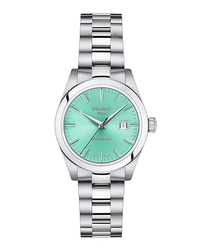 Tissot T-My Lady Swiss Automatic 35mm Turquoise Dial Women's Watch
