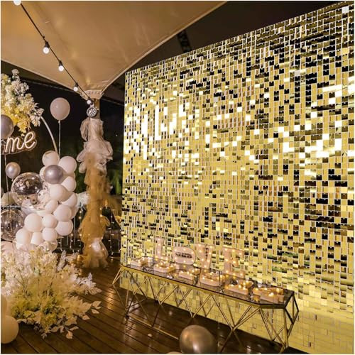 Kate Light Gold Shimmer Wall Panel