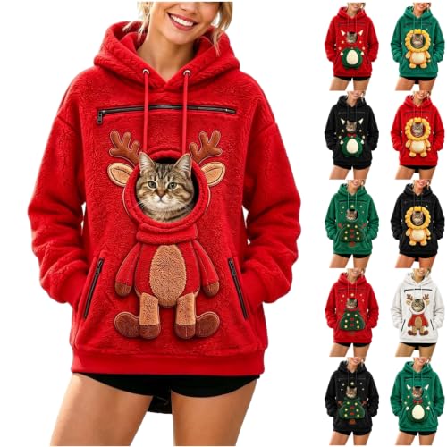 Christmas Hoodie with Pouch
