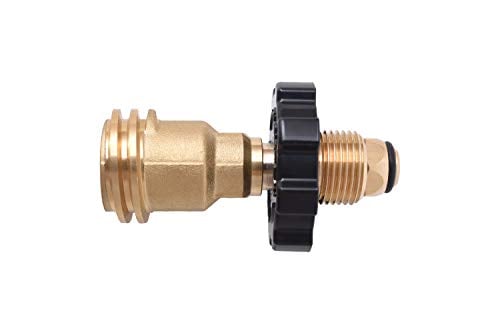 Flame King Propane Tank Adapter POL to QCC1 Type Deal