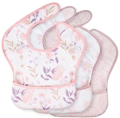 Waterproof Baby Bibs 3-Pack