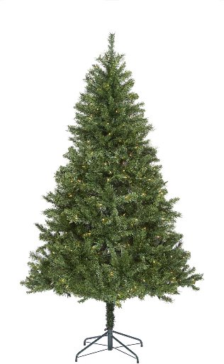 6.5 ft Pre-Lit Arlington Artificial Christmas Tree with LED Lights