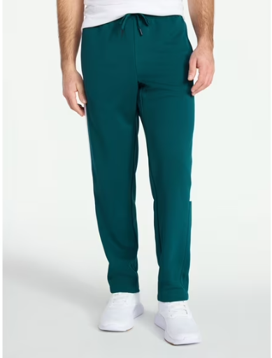 Athletic Works Men's Tricot Track Pants (Green, Size S-4XL)