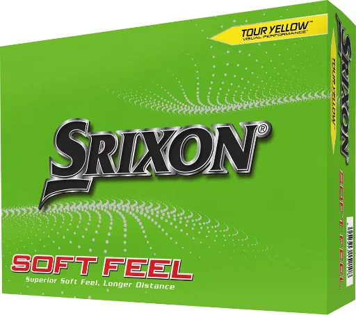 Srixon 2023 Soft Feel Golf Balls 1-Dozen (Yellow) Deal