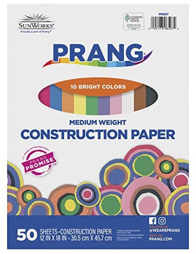 Prang Construction Paper 12" x 18" 50 Sheets Deal