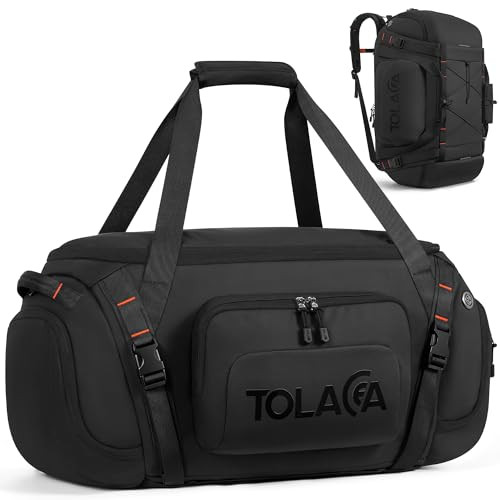 Tolaccea 3-in-1 Gym Bag with Shoe Compartment & Wet Pocket