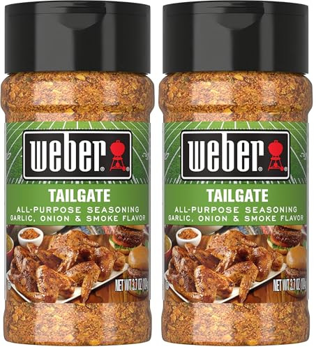 Weber Ultimate Tailgate Seasoning 2-Pack, 3.7 Ounce Shaker