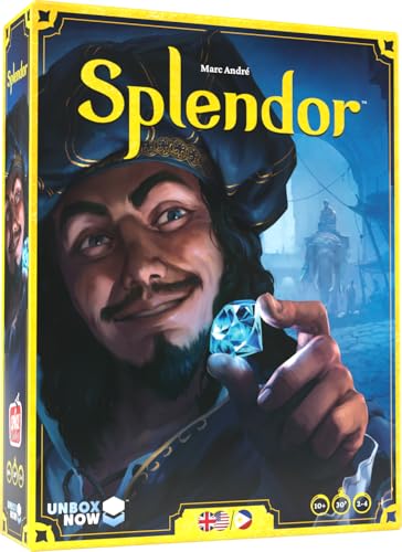 Asmodee Splendor Gem Trading Strategy Board Game, 2-4 Players Deal