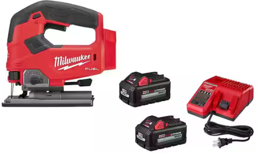 Milwaukee M18 FUEL 18-Volt Brushless Cordless Jig Saw with (2) 6.0Ah Batteries and Charger Deal