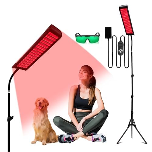 Red & Infrared Light Therapy Lamp w/ Stand Deal