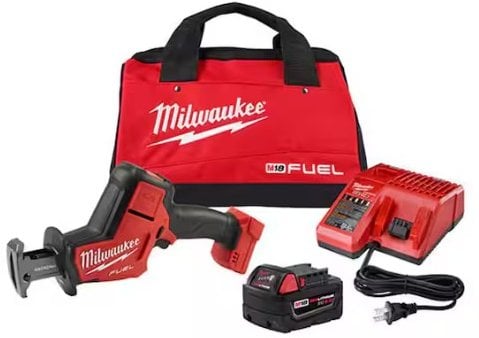 Milwaukee M18 FUEL HACKZALL Reciprocating Saw Kit W/(1) 5.0Ah Batteries