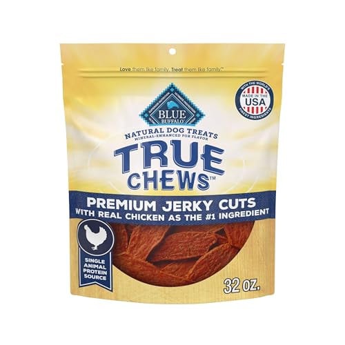 Blue Buffalo True Chews Chicken Jerky Dog Treats 32 Oz Deal