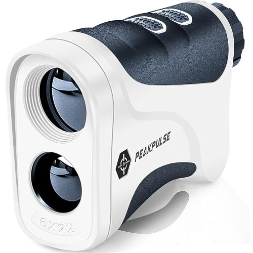 Peakpulse 650 Yards 6X Magnification Laser Golf Rangefinder